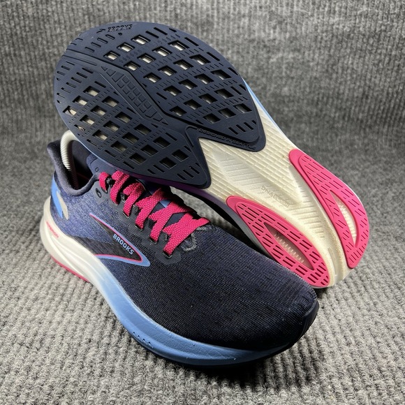 Brooks Hyperion Women's Size 8 Peacoat Lilac Rose Running Shoes 1203961B430 - Picture 9 of 12